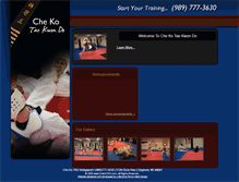 Tablet Screenshot of chekotkd.com